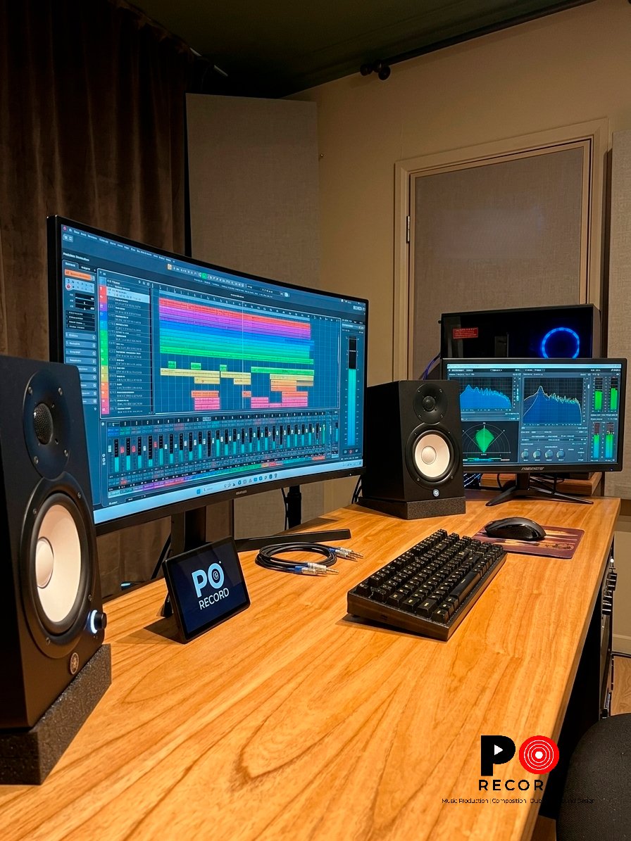 Music production studio